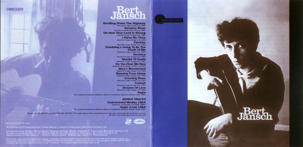 Bert Jansch - Bert Jansch (1965) FLAC .webp