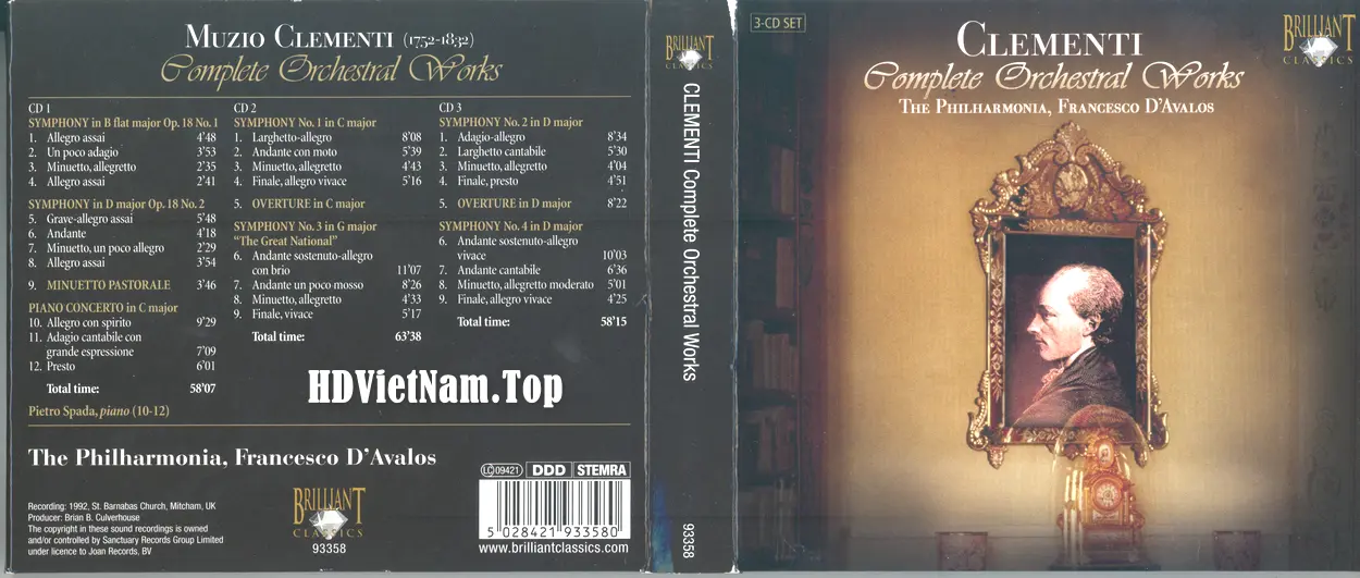 Clementi - Complete Orchestral Music - FLAC .webp